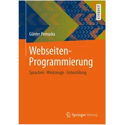 Webseiten-Programmierung, Fachbücher von Günter Pomaska