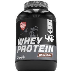 Mammut Proteinpulver Whey Protein, 3 kg, 27 g Protein je Portion (25 g), Chocolate