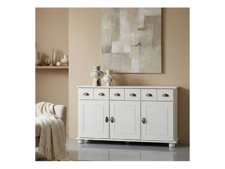 IDIMEX Kommode COLMAR, Sideboard COLMAR Anrichte Kommode Apothekenschrank Sideboard Kiefer ma