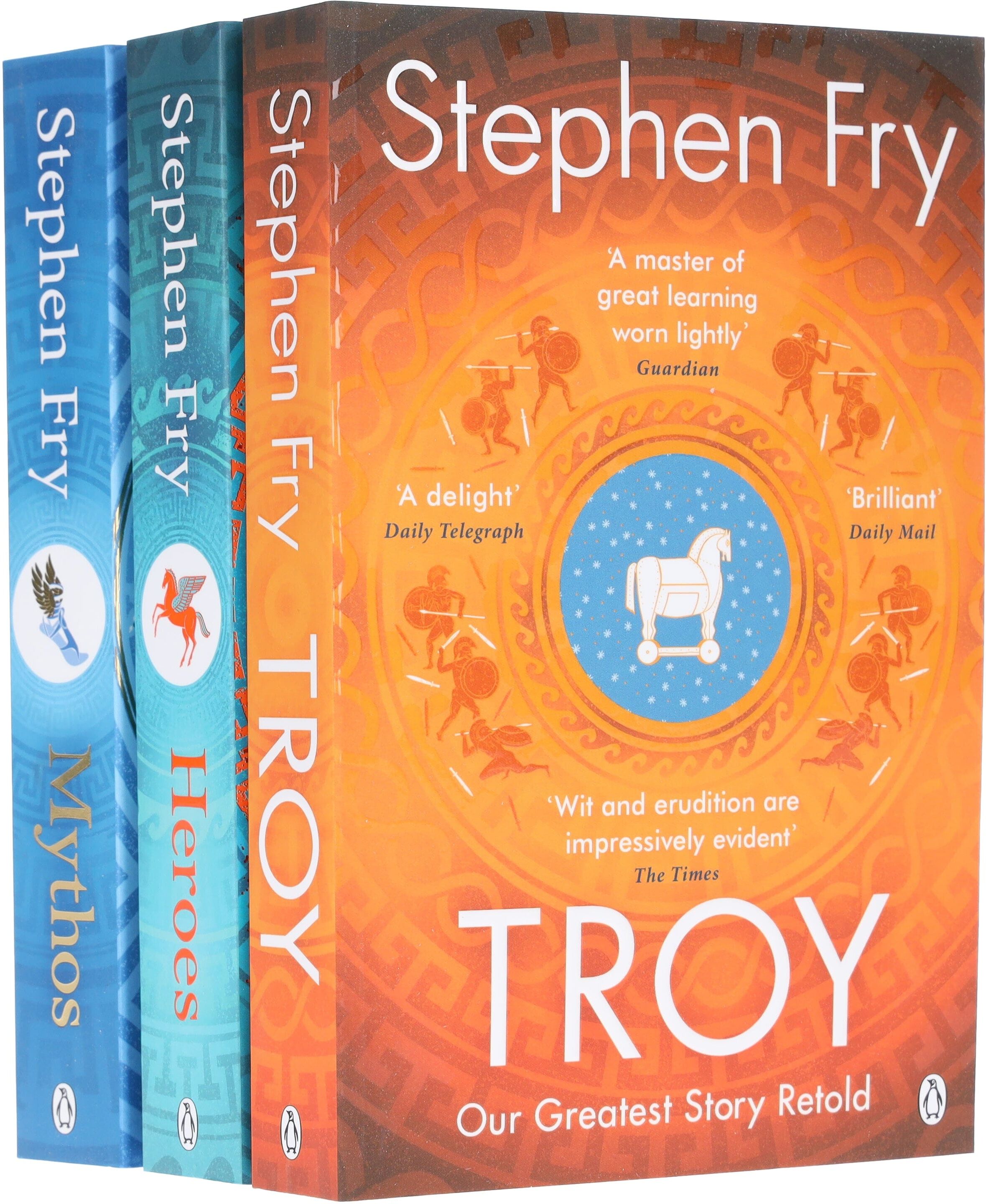 Greek Myths Series By Stephen Fry 3 Books Collection Set - Fiction - Paperback Penguin Random House