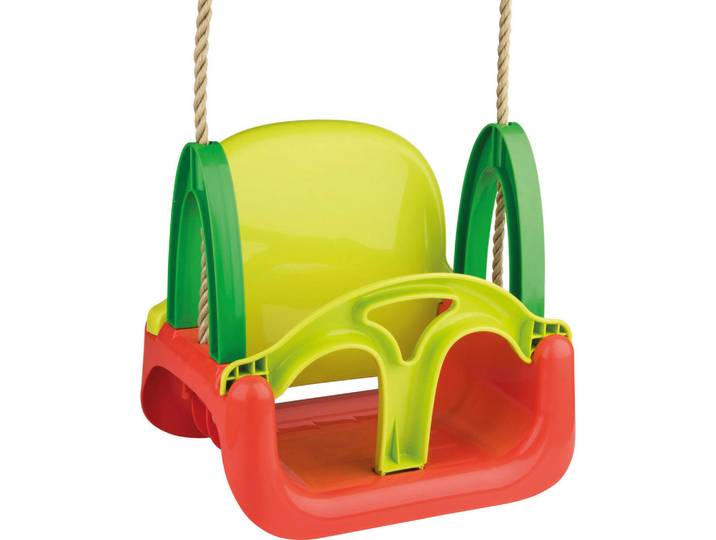 Schaukel, Mehrfarbig, Kunststoff, 20x43.5x33 cm, mitwachsend, Freizeit & Co, Gartenspielzeug, Schaukeln