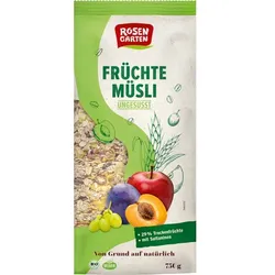 Rosengarten Früchte Müsli bio 750g