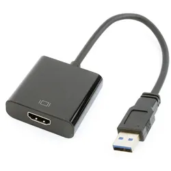 Gembird A-USB3-HDMI-02 USB-Grafikadapter 1920 x 1080 Pixel Schwarz