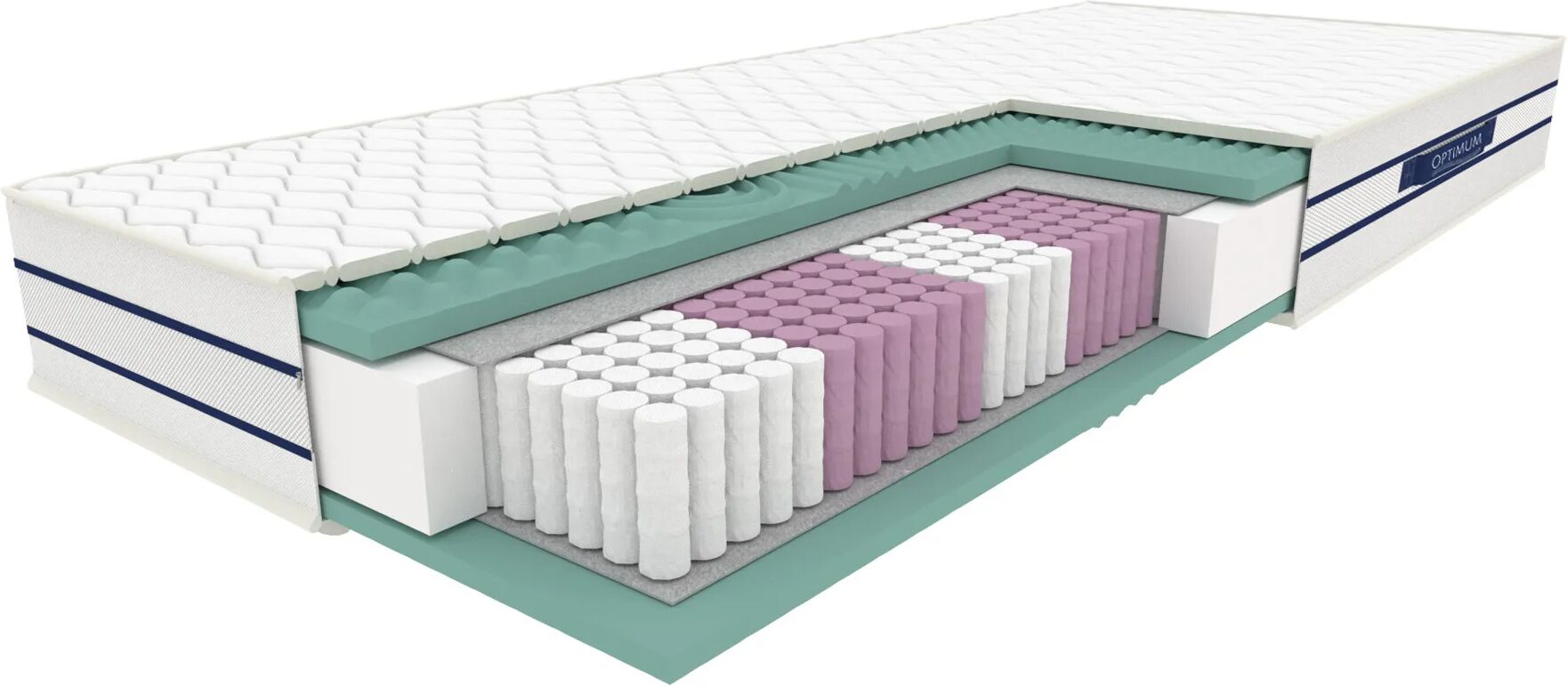 Edinos Piankowo-kieszeniowy materac opti-med 140x200 B4-B13