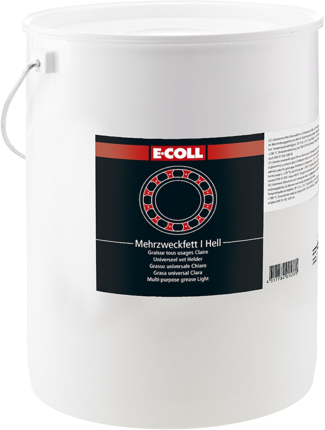 E-COLL EU Mehrzweckfett I 5kg Eimer bleifrei (4317784015370)