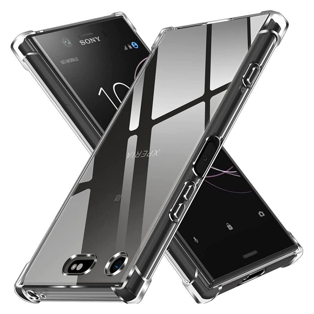 Screenguard Sony Xperia XZ1 Compact Hülle Crystal Soft Airbag Bumper (Sony Xperia XZ1 Compact) (00031245)