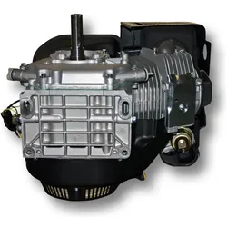 Wiltec, Zubehör Gartenmaschinen, LIFAN 190 Benzinmotor 10 kW (15 PS) 25,4 mm Handstart Kartmotor 420 ccm Motor (Kehrmaschine, Kettensäge, Rasenmäher)