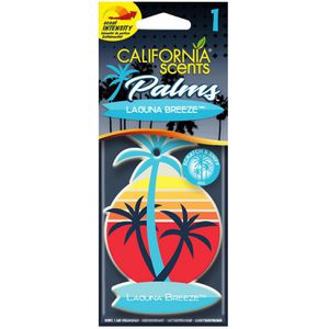 California-Scents Autoduft Laguna Breze, bis zu 30 Tage Frische, Duftpalme, Anhänger