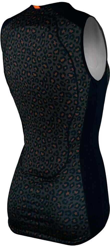 L°Armure Française  - Ilem Women Leopard Brown - S - Protection dorsale