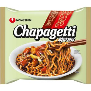 Nongshim Fertiggericht Chapagetti, koreanische Nudelsuppe, je 140 g, 20 Stück