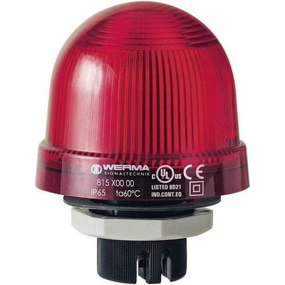 Werma Signaltechnik Signalleuchte 815.100.00 815.100.00 Rot Dauerlicht 12 V/AC, 12 V/DC, 24 V/AC, 24 V/DC, 48 V/AC, 48 V/DC, 110 V/AC, 230 V/AC
