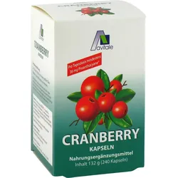 Cranberry Kapseln 400mg Sparpackung 240 ST