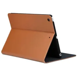 dbramante1928 Tokyo (Apple iPad 2017 (5. Gen), Apple iPad 2018 (6. Gen)), Tablet Hülle, Braun, Orange