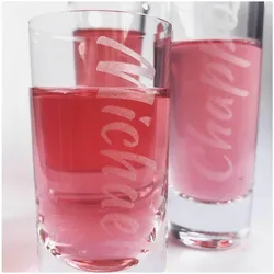 Luxentu Stamper / Schnapsgläser Schnaps-Ensemble, Cocktailgläser, Transparent