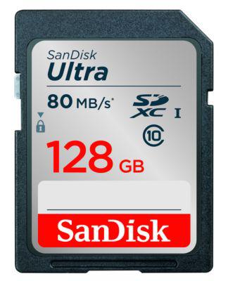 SanDisk Ultra SDXC, SDSDU-128G-U46, 128 GB