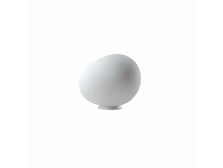 Foscarini Tischleuchte Gregg, organische Form, aus Opalglas, dim