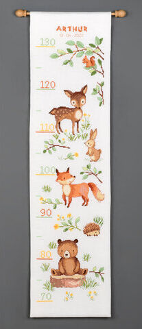 Messlatte "Tiere des Waldes"