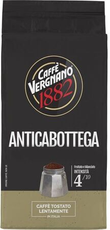 caffeVergnano Caffè Vergnano - Arabica Antica Bottega - Gemahlener Kaffee 250 G - MaxiCoffee