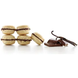 Lékué Macaron Matte, Backform, Braun