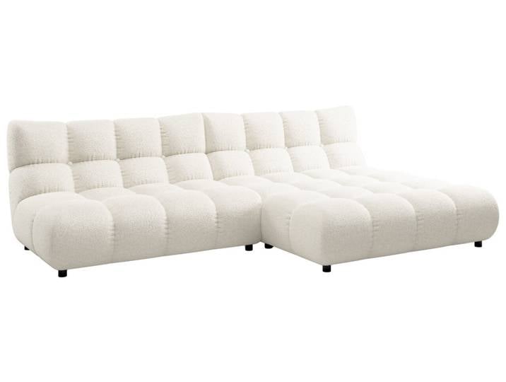 Pure Home Lifestyle Longchairkombination PURE 9136, Weiß, Stoff