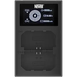 Newell charger FDL-USB-C Dual-Channel Sony NP-FZ100 (Kamera Akku Ladegerät), Kamera Stromversorgung, Schwarz