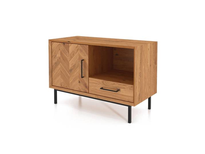 byoak Kommode Leon Wildeiche, Holz, Echtholz,Eiche, 97x65x45 cm, Kleinmöbel, Kommoden, Kommoden