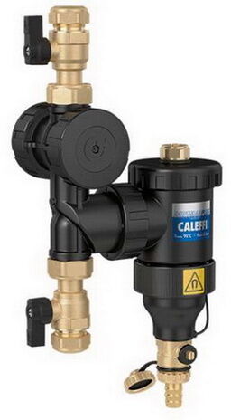 Caleffi Dirtmag Schlammabscheider 545372 Ø 22mm, boîtier en technopolymère, avec aimant, crépine