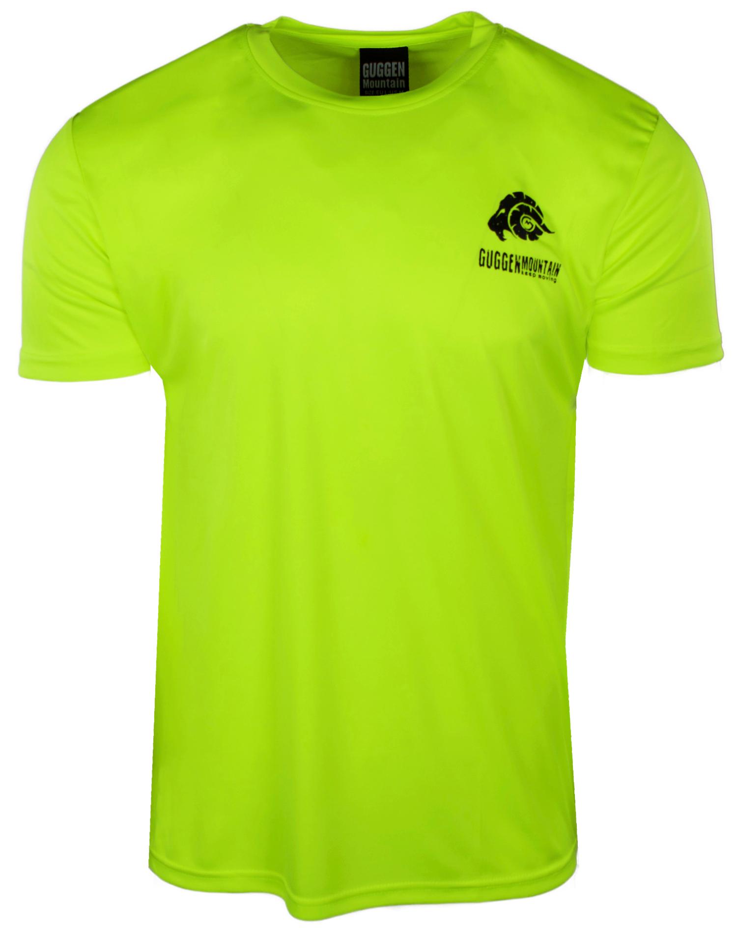 Herren Fitness Funktionsshirt T-Shirt Sport Outdoor Gelb