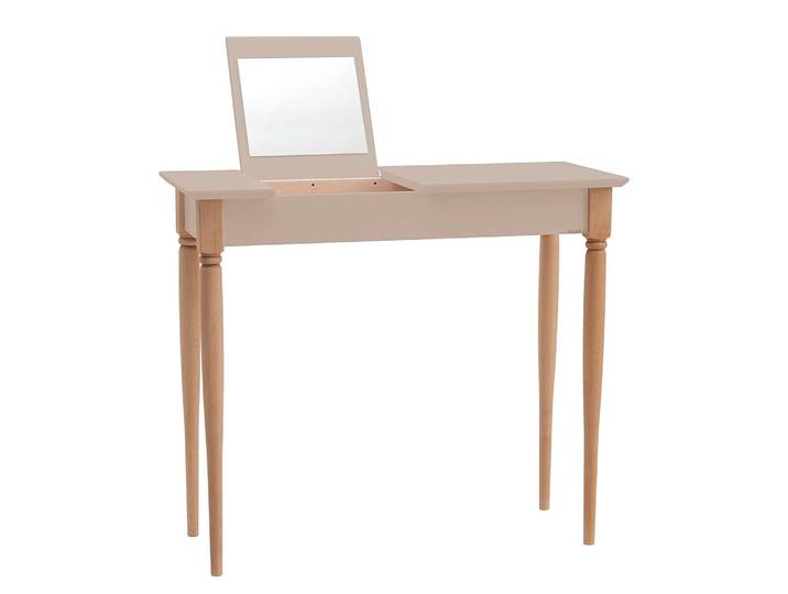 Schminktisch 85cm Braun/Beige
