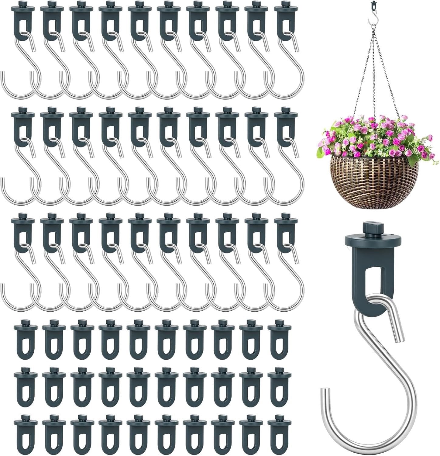 Robuste en duurzame kassenclips en haken voor klimplanten en hangende mandjes