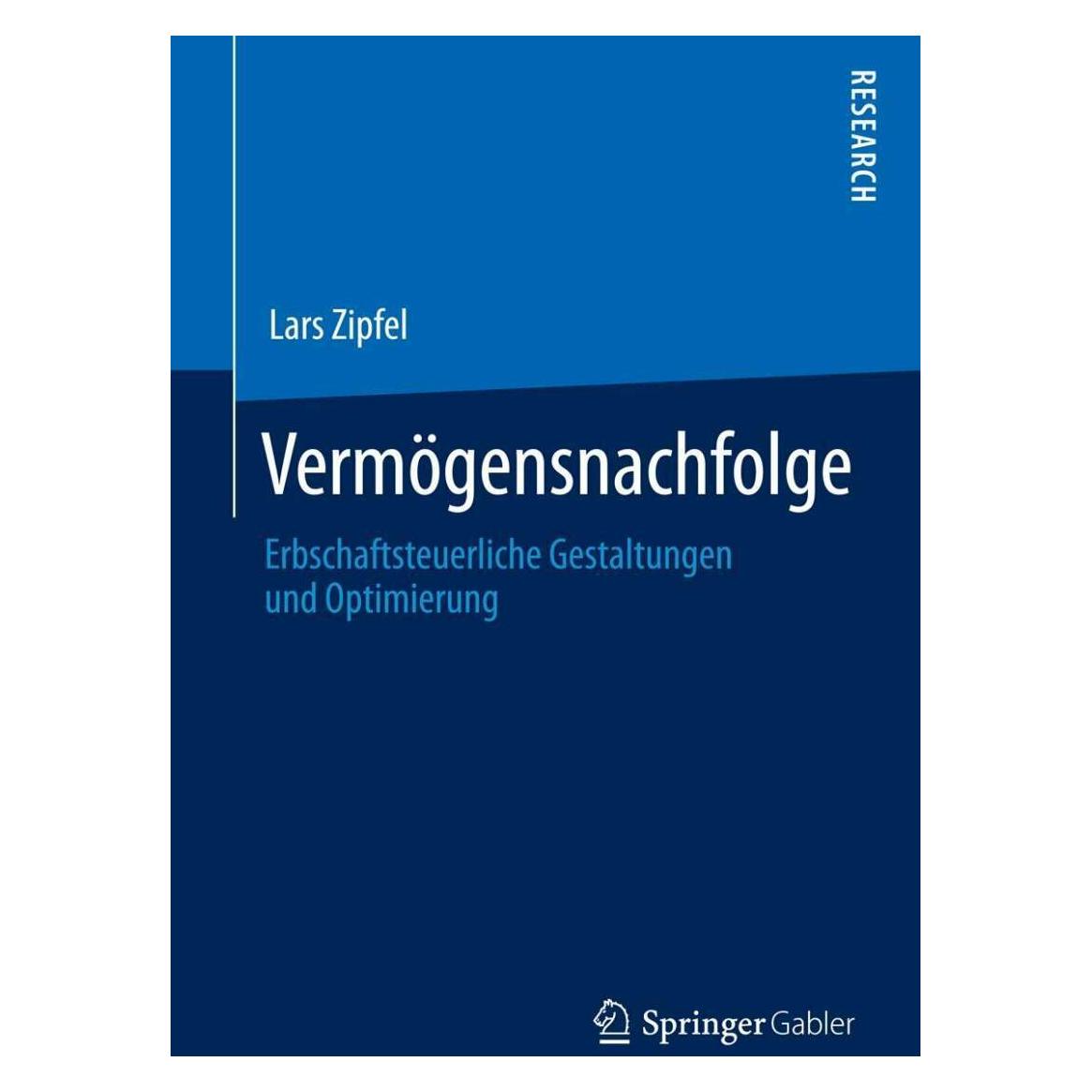 Springer Vermögensnachfolge (Deutsch, Softcover, Lars Zipfel) (8737204)