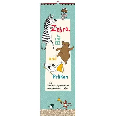 Zebra, Bär und Pelikan