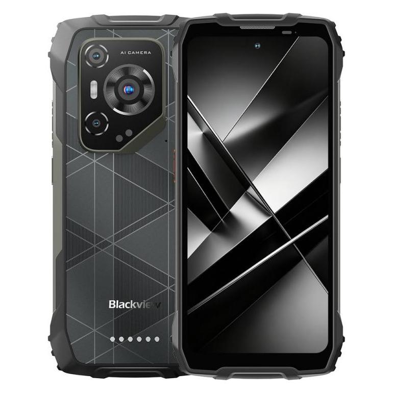 Blackview BL7000 Pro (5G - Doke AI - 6,78" - 256 GB, 8 GB RAM - 7500 mAh) Schwarz (256 GB, Black, Noir, Sort, 6.78", Dual SIM, 5G) (BLACKVIEW-BL7000PRO-BK)