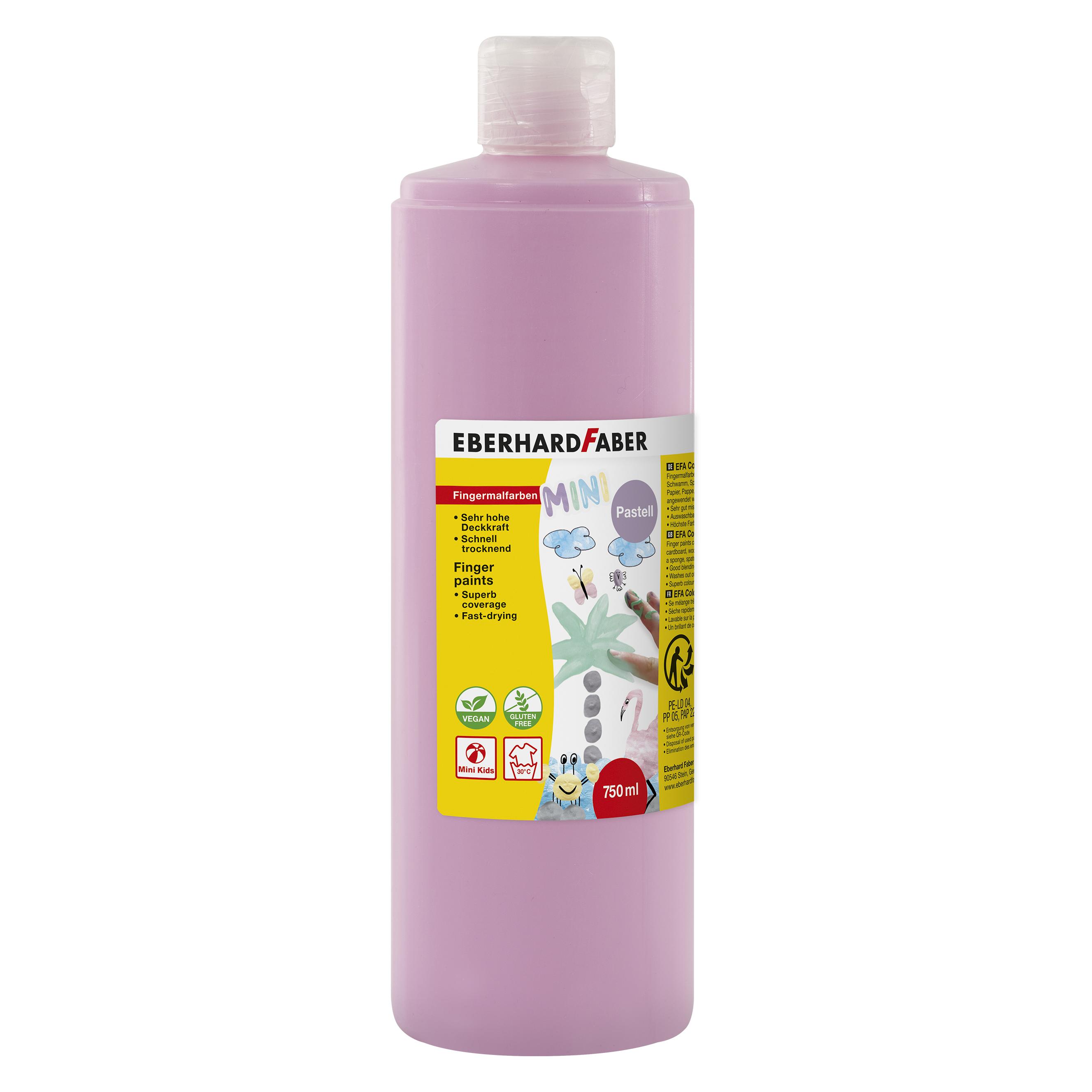 EberhardFaber EBERHARD FABER Fingerfarbe pastellrosa 750,0 ml (750 ml) (578920)