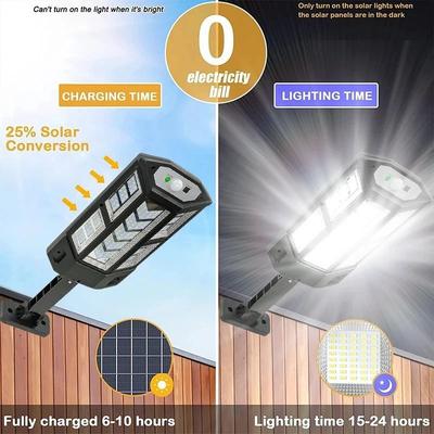 Inspire Curations SolarGuard 43 LED Motion Sensor Outdoor Light Waterproof Solar Wall Lamp 60000LM 90cob