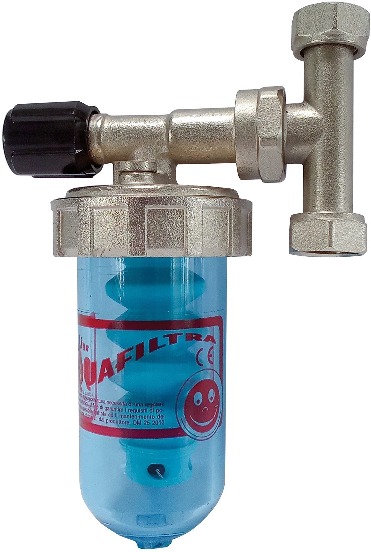 Acquafiltra DOSATORE POLIFOSFATI 1/2'' CON BYBASS ATTACCHI RUOTABILI E CARTUCCIA