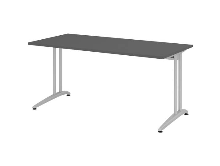 Schreibtisch Office Graphit 160 x 80 cm - Schreibtisch