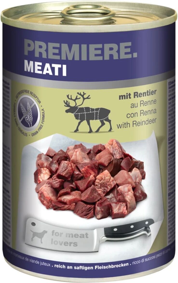 Premiere Meati Dog Lattina 400G RENNA