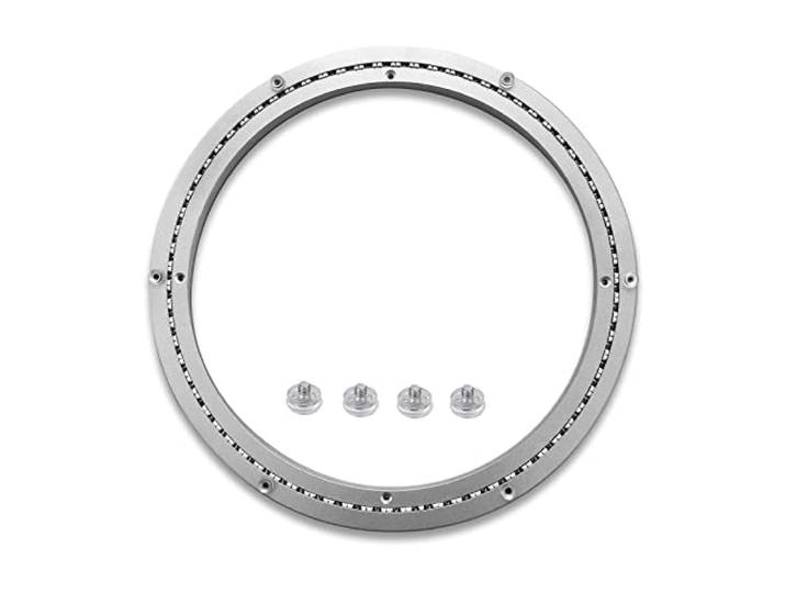 Drehtellerlager, Glattes Drehlager, robuste Drehplatten-Hardware, runden Esstisch in(14 inches (350mm))