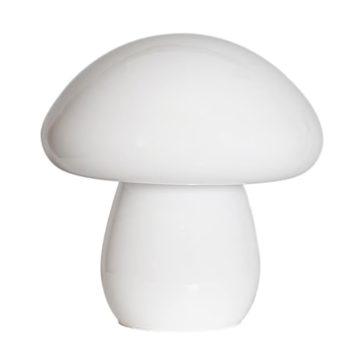 By Rydéns Mira Mushroom tafellamp Wit met glazen koepel, Hoogte: 30 cm