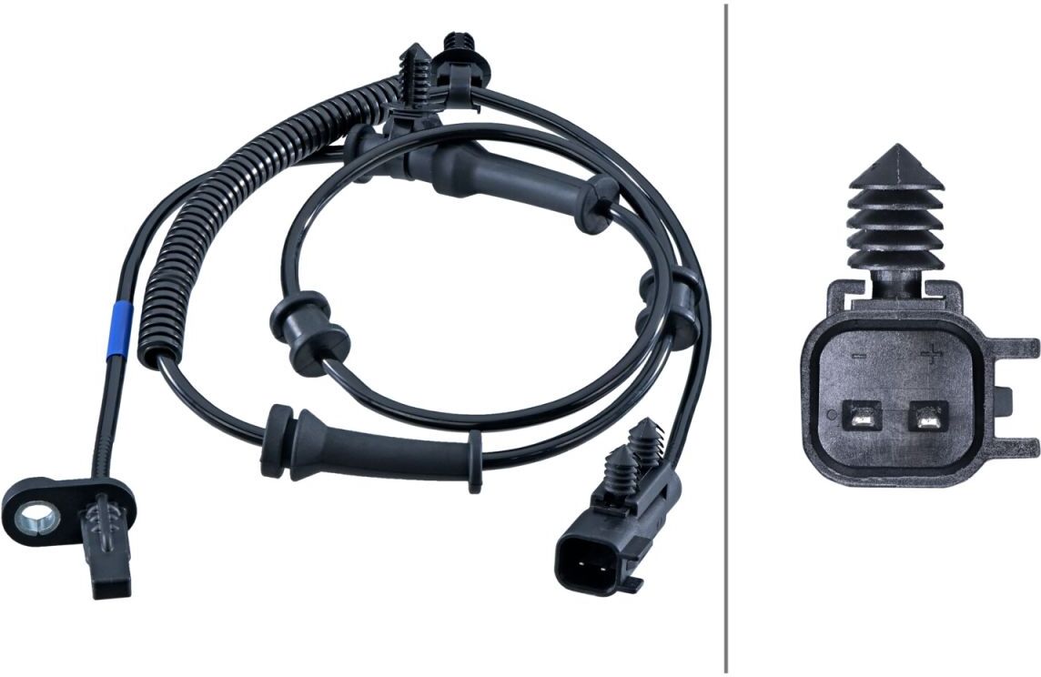 Capteur, Vitesse de roue HELLA 6PU 358 251-541