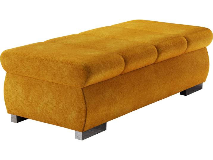 MIRJAN24 Polsterhocker Bangkok Groß, Moderne Sitzhocker vom Hersteller, Holzkonstruktion, 120x60x39 cm (Farbe: Wave 05)