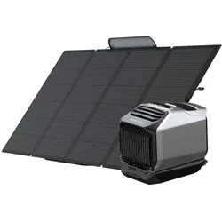 EcoFlow Wave 2, Klimaanlage, Schwarz, Silber, Grau