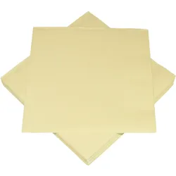 Servietten BASIC creme (BT 33x33 cm) - BT 33x33 cm