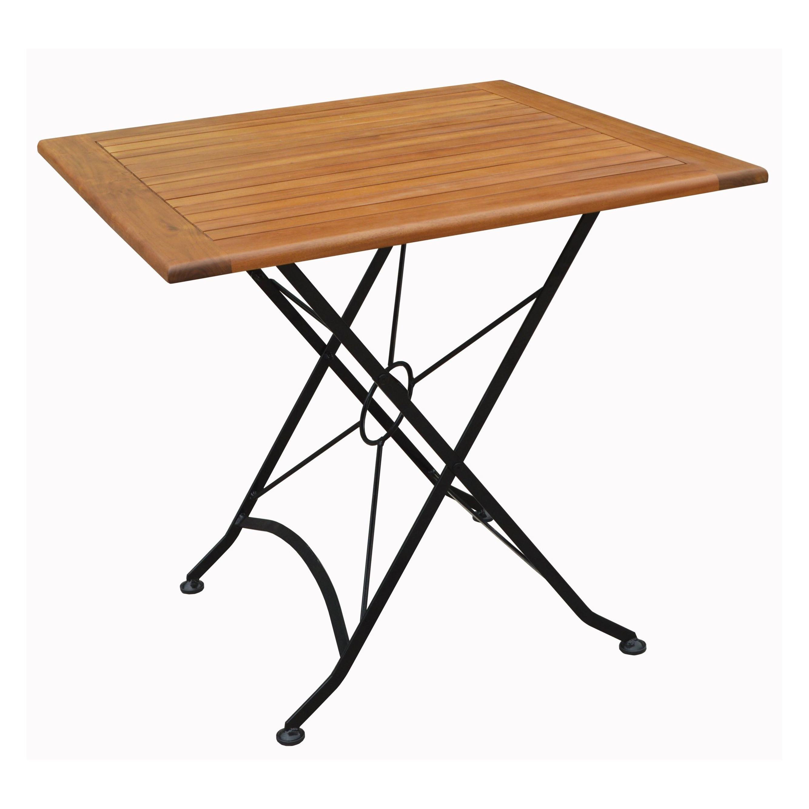 Acamp Set 2x LINDAU Klappstuhl + 1x LINDAU Klapptisch 80x80cm (80 x 80 x 75 cm) (501170)