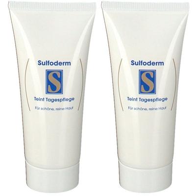 Sulfoderm S Teint Tagespflege parfümfrei 2x 2x40 ml Creme