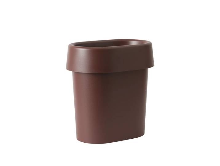 Muuto - Reduce Papierkorb, dunkelrot
