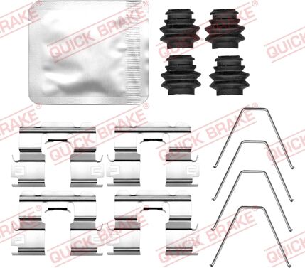 Quick Brake Zubehörsatz, Scheibenbremsbelag 109-0137