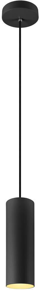 Slv Enola®, Pendelleuchte, Pendellänge 150cm, E27, 1x Max. 50w, Matt Schwarz - Pendelleuchten