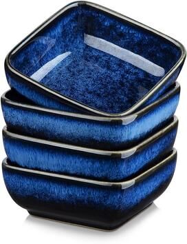 vancasso Stern Series Reactive Glaze Stoneware Plates Set